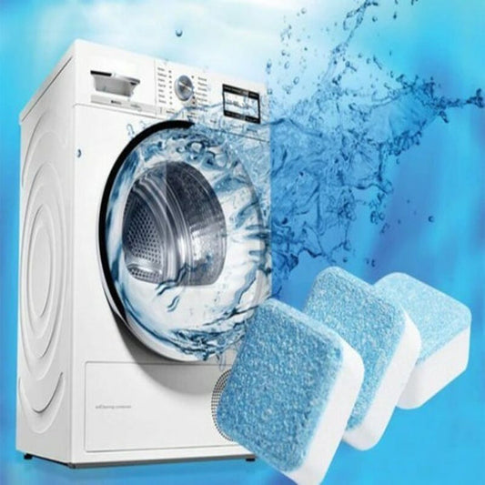 12 Pcs Washing Machine Cleaner Effervescent Tablet