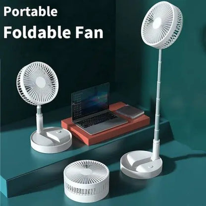 DESKTOP TELESCOPIC RECHARGEABLE FAN