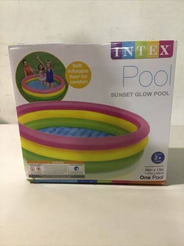 Intex Sunset Glow Inflatable Baby Pool