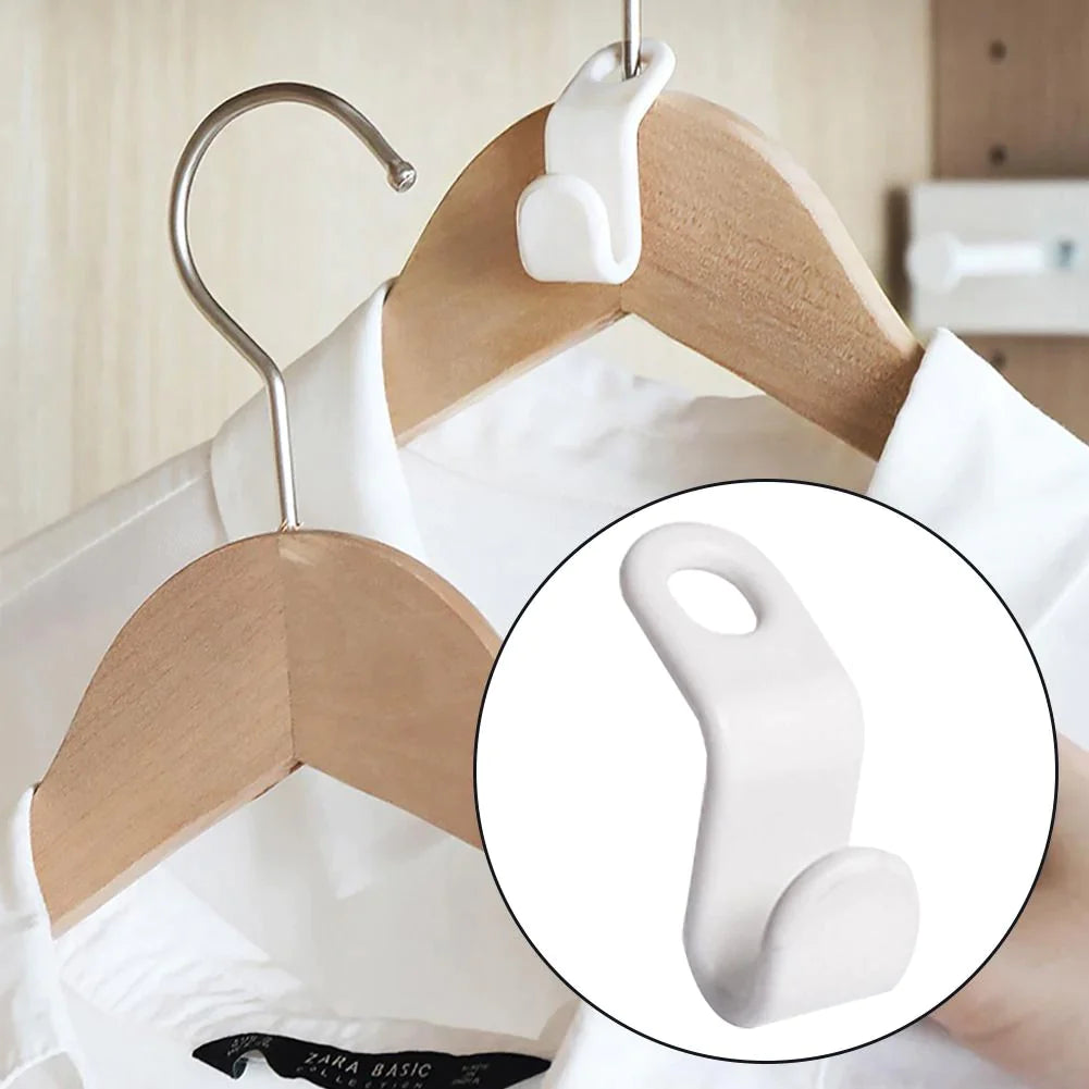 6 Pcs Clothes Hanger Connector Hooks