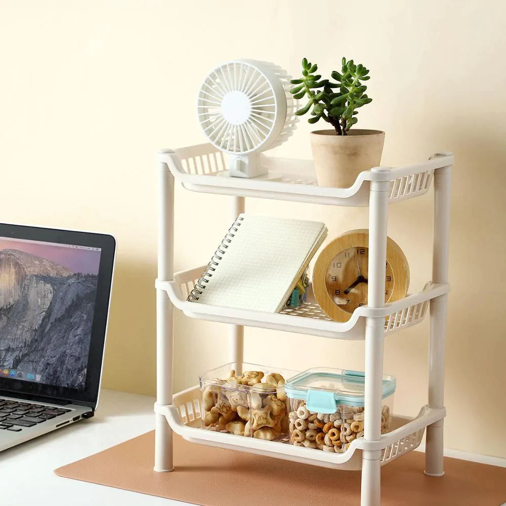 Three Layer Shelf For Counter-Top