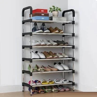 6 Layers Shoe Rack Steel - High Quality