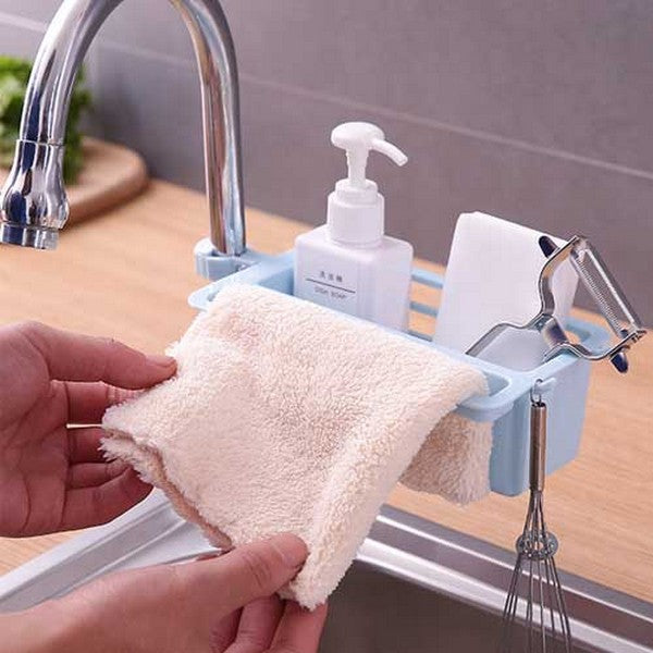 Sink Faucet Clip-In Drain Rack