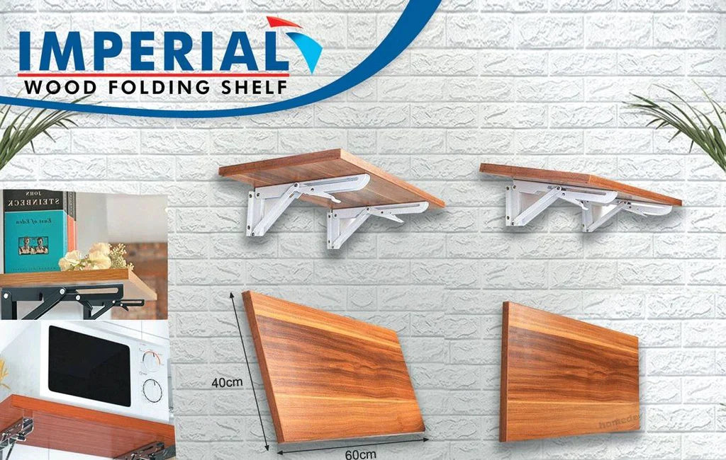 Wooden Foldable Shelf Rack