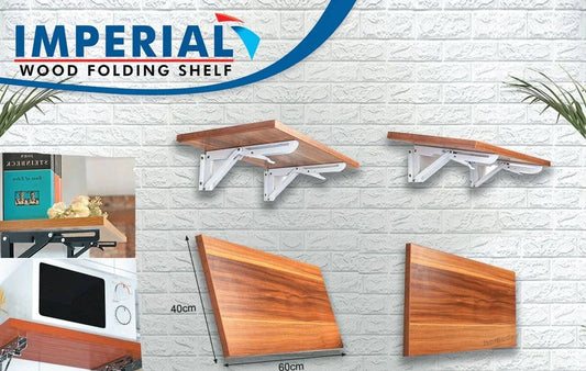 Wooden Foldable Shelf Rack
