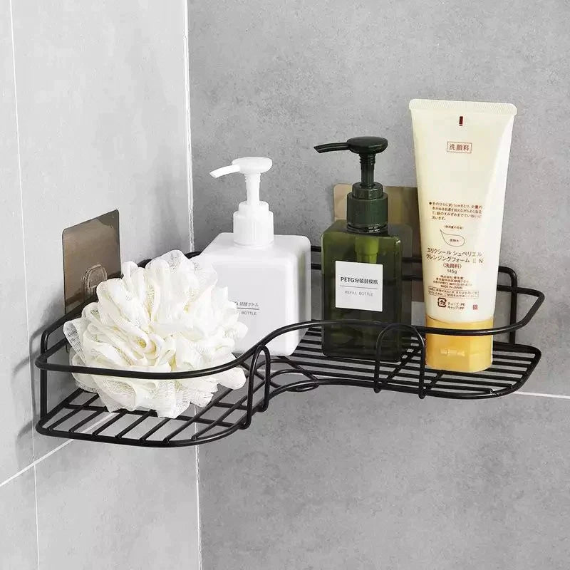 Bathroom Corner Rack Self-Adhesive