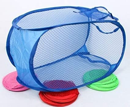 Foldable Mesh Laundry Basket