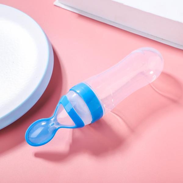 Baby Feeding Bottle With Spoon