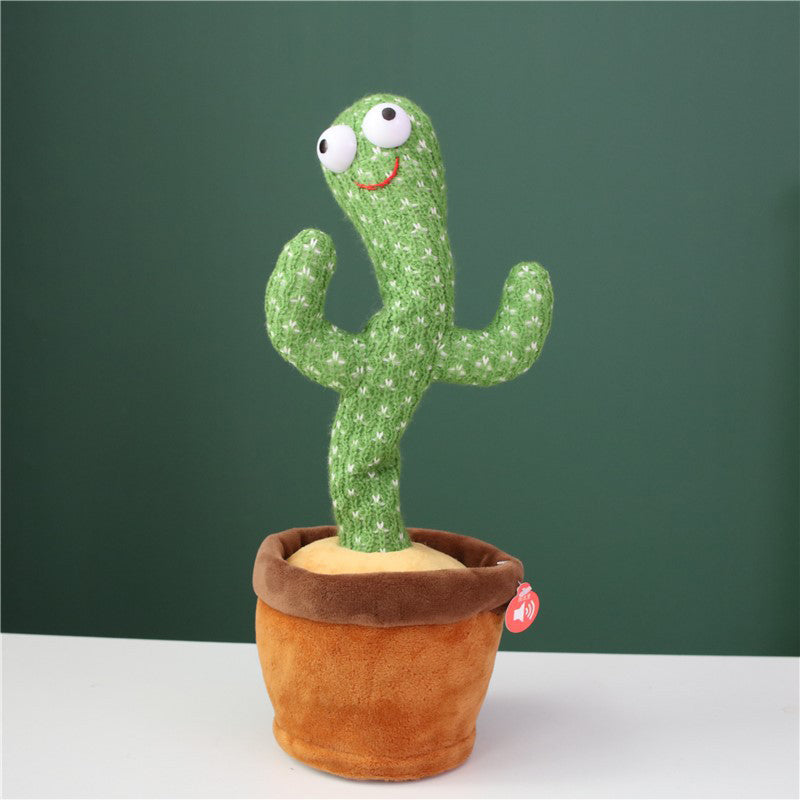 Cute Dancing Cactus Toy With Talking