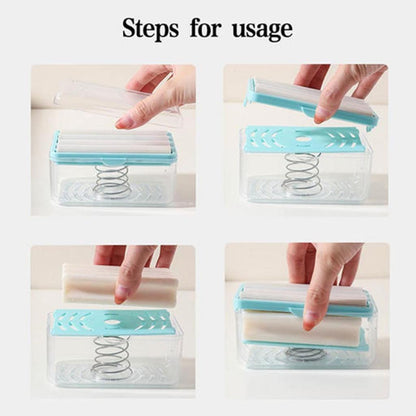 2 In 1 Foaming Soap Box Holder