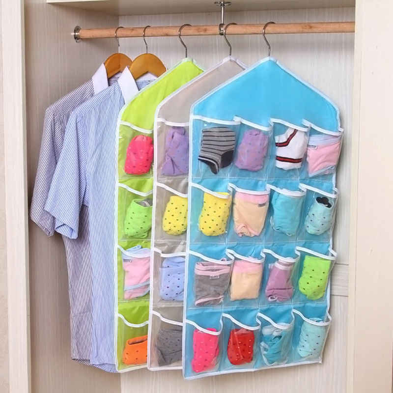 16 Grid Pocket Organizer (Pack of 2 Pcs)