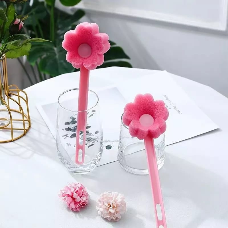 Flower Shape Bottle Cleaner Brush