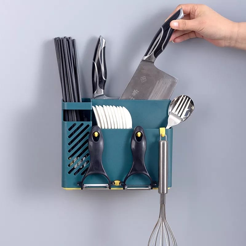 Cutter Drain Storage Rack Wall Mounted