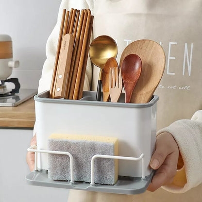 Sink Cleaning Caddy With Sponge Holder