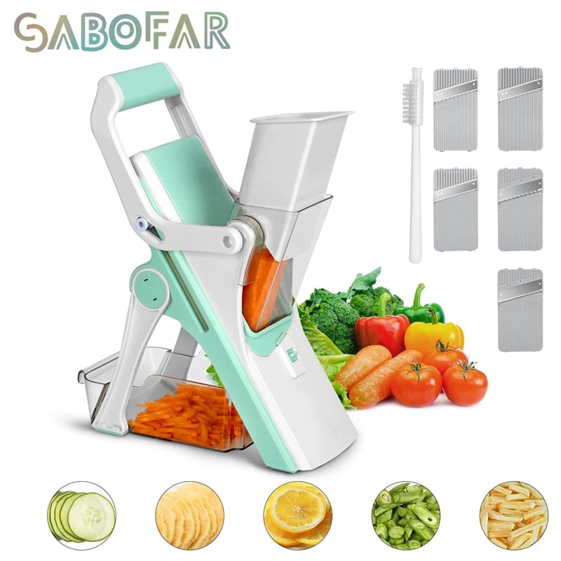 5 in 1 Vegetable Cutter slicer multifunctional veggie chopper