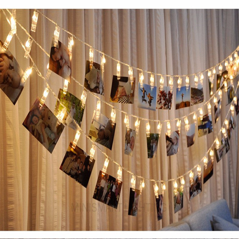 20 Pcs Photo Clip LED