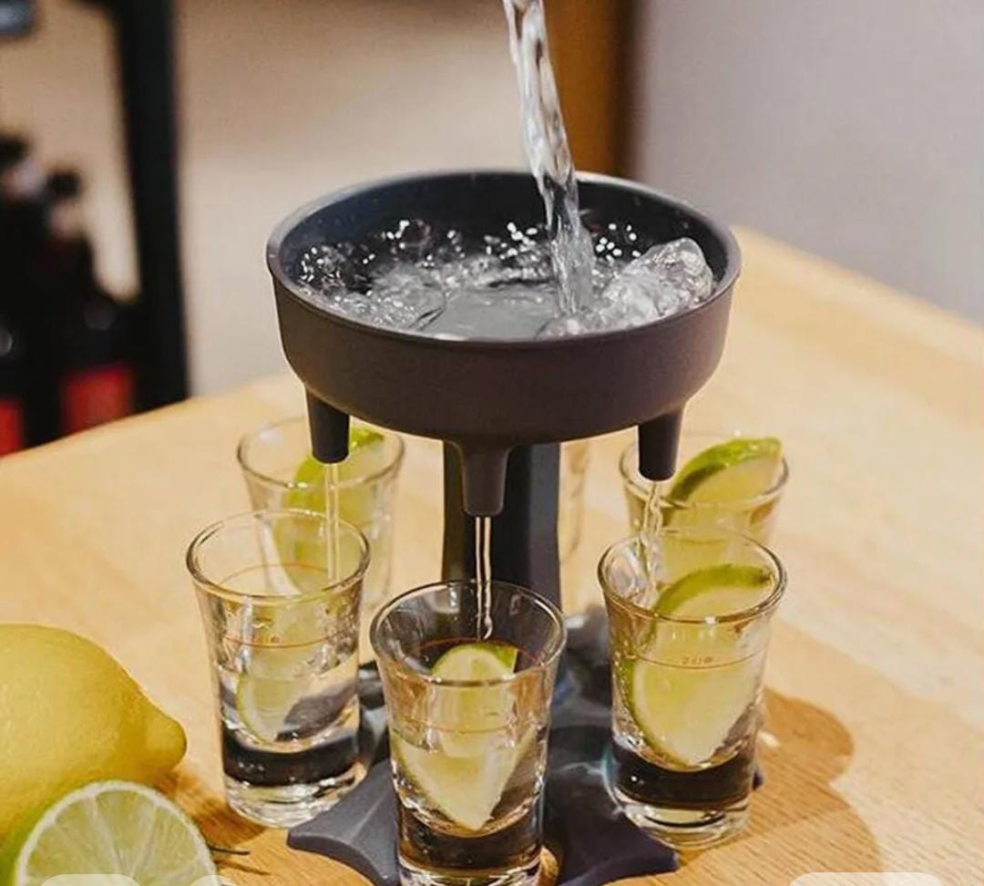 6 Shot Glass Dispenser