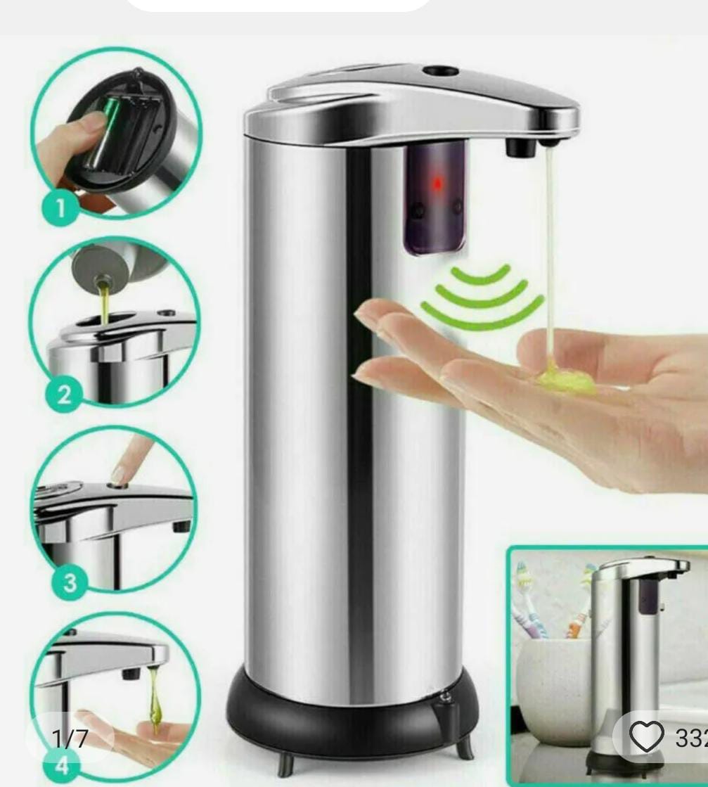 Soap dispenser senser cell operated