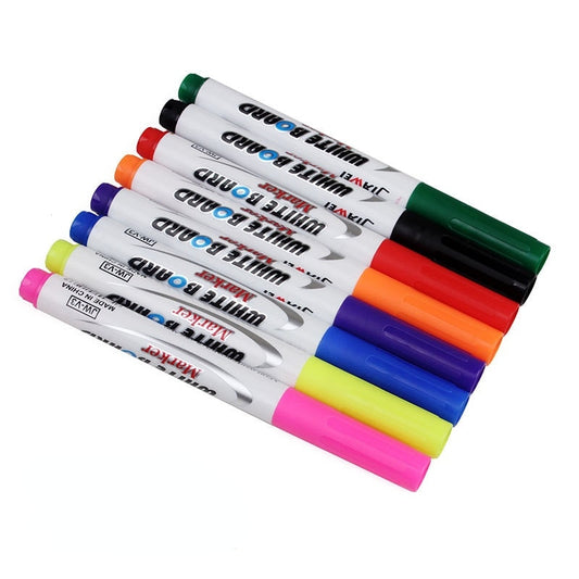 8 Color Sticks Can Float In Water Children's Whiteboard Pen Set Safe and Erasable Non-toxic Color Graffiti Pen Watercolor Pen