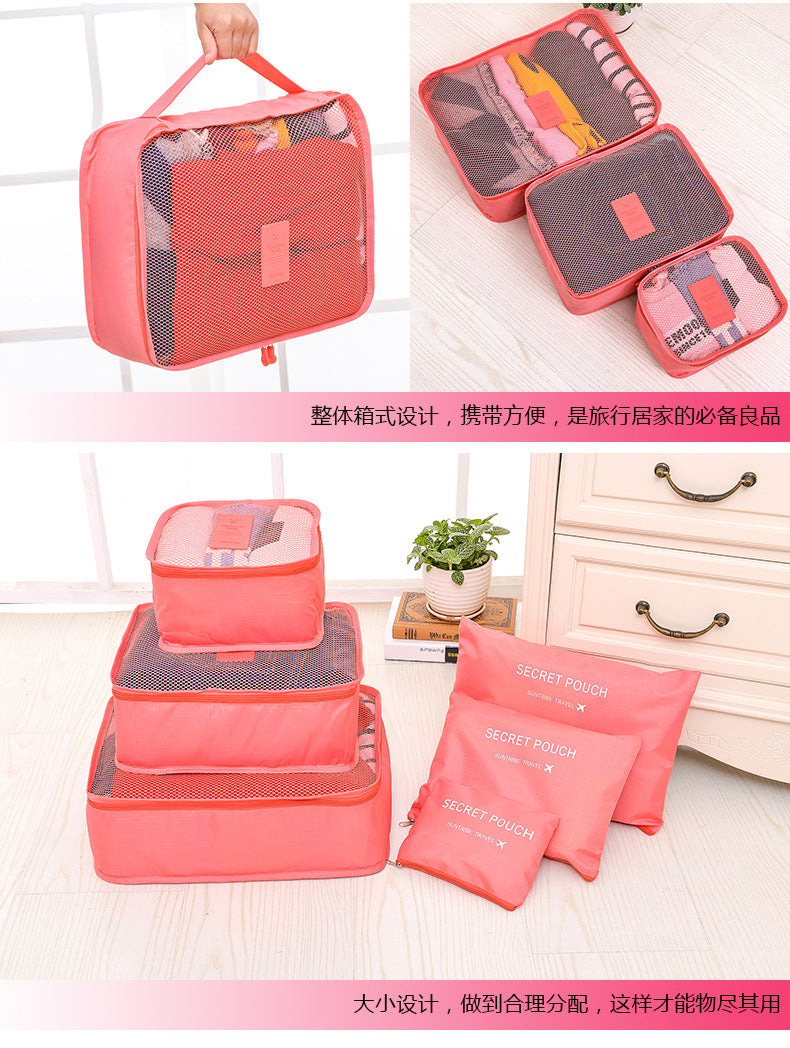 6 PCS Travel Storage Bag