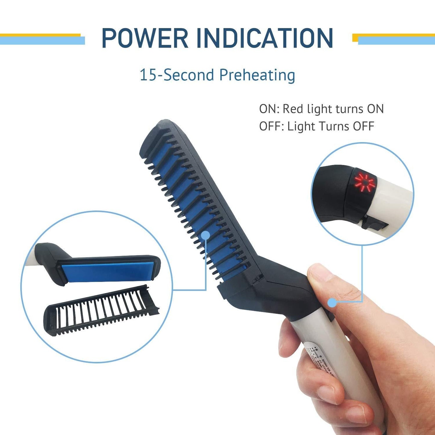 Beard Hair Straightener Comb