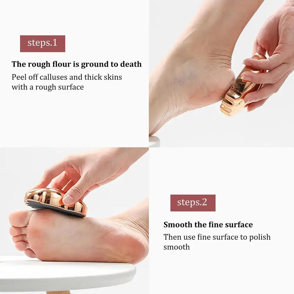 Foot Shape Foot Filer Manual Callus Remover Feet Heel Scraper