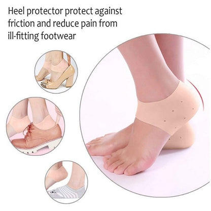 Silicone Shoe Heel Anti Crack Set (Pair)